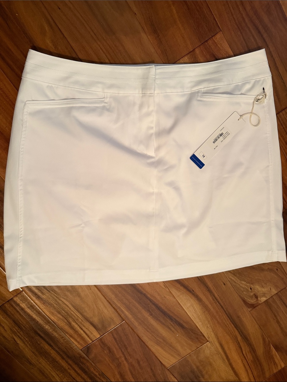Tail White A-line Skort for Casual Resort Wear